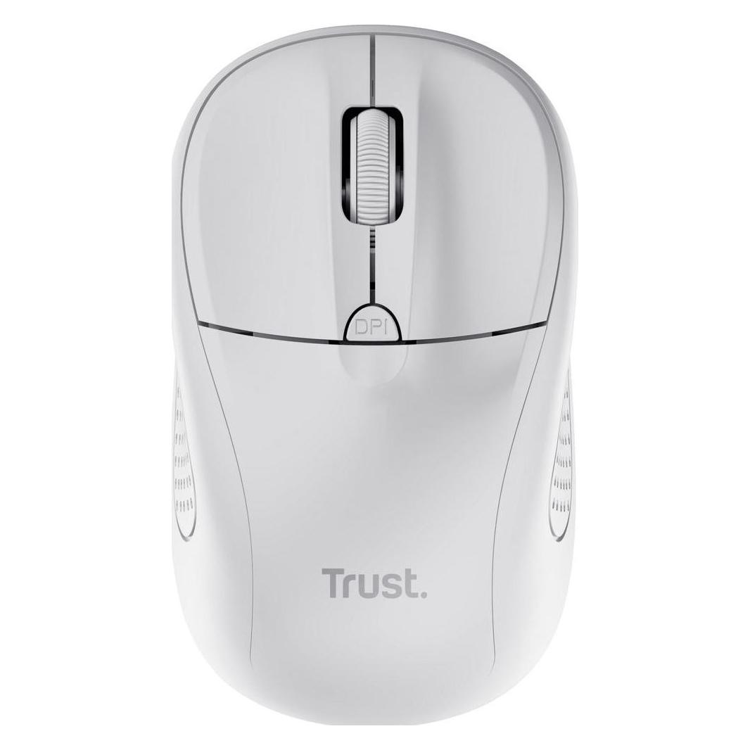 Trust Primo Wireless Mouse Matt White (Kabellos) (24795)