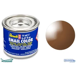 Revell Modellfarbe Email ColorLehmbraun glänzend 14ml RAL 8003 32180