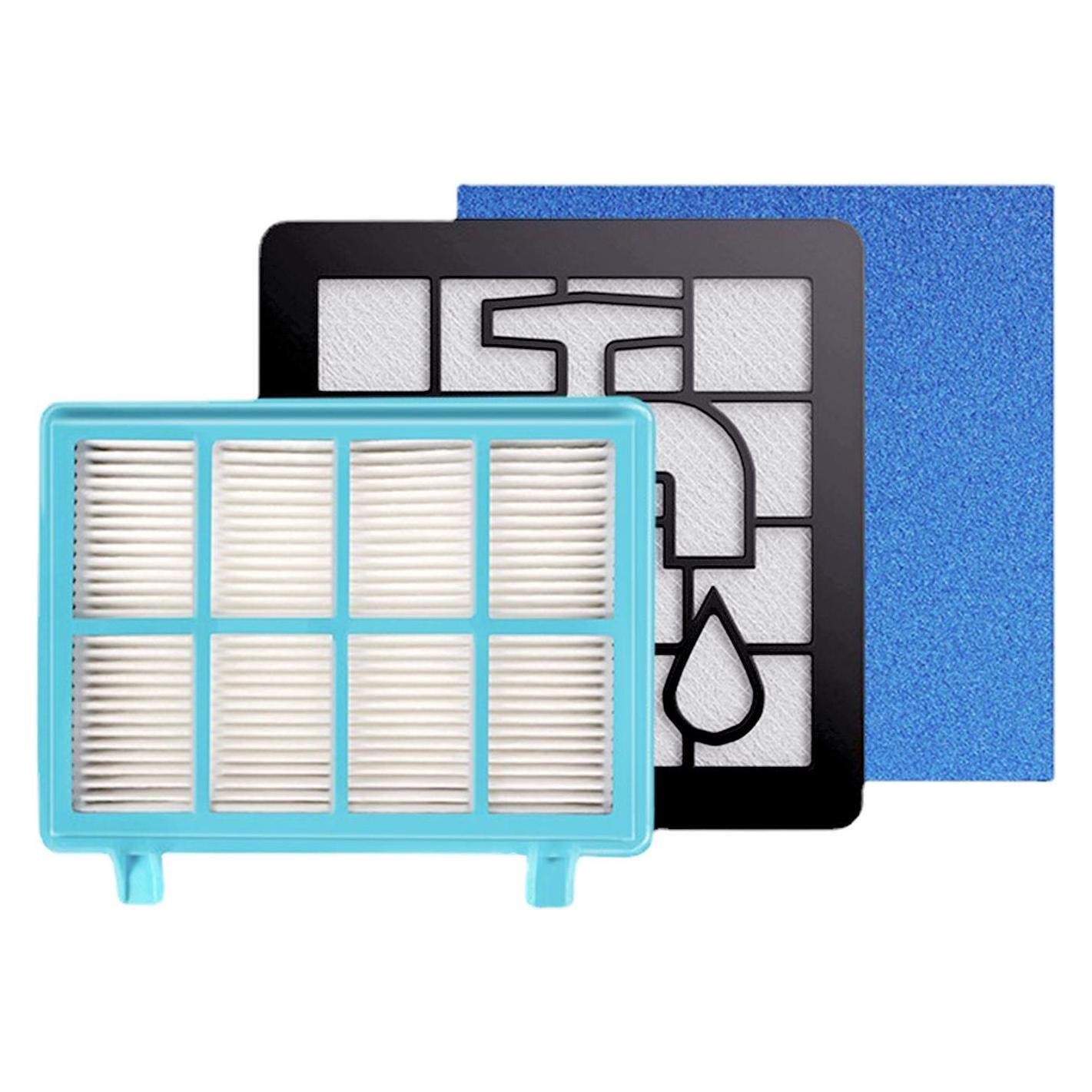 Roboparts Hepa Filter für Philips PowerPro Compact Staubsauger FC8010/02 (47840257)