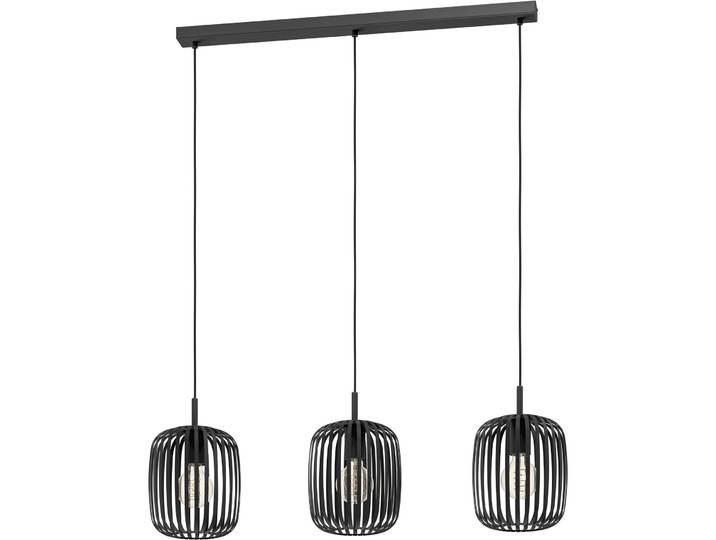 Eglo Pendellampe Romazzina Schwarz Stahl B 20 cm