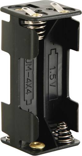Velleman BH443D Batteriehalter 4x Micro (AAA) Lötanschluss (L x B x H) 53 x 27 x 25mm