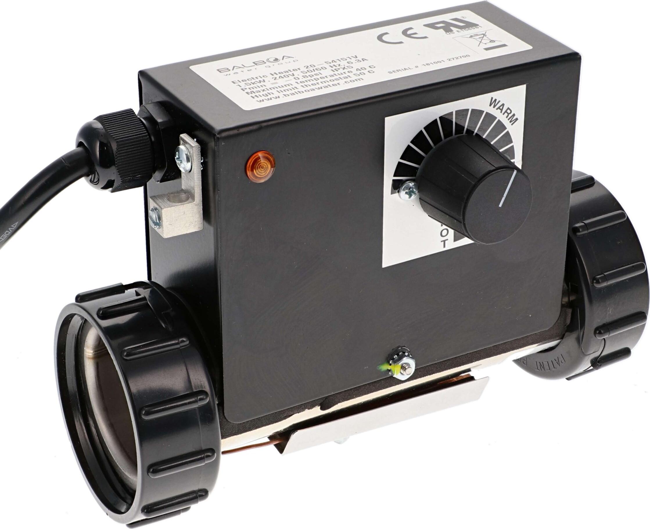 Balboa 3Kw Elektrisches Heizgerät mit Thermostat