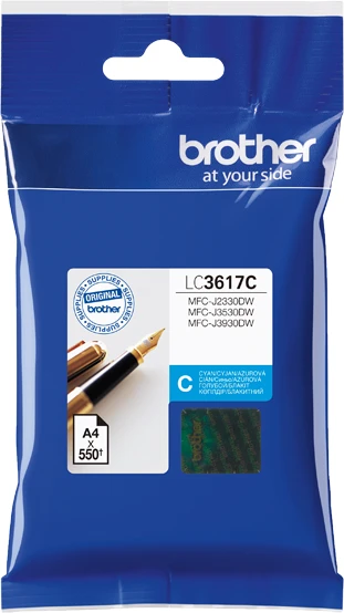 Bruder LC-3617C Cyan, 550 Seiten