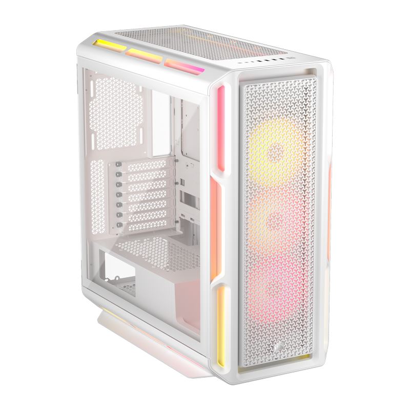 Corsair iCUE 5000T LX RGB Big Tower ohne Netzteil weiss