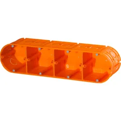 EL UP GD4 - UP-Gerätedose, 4-fach, Ø 60 mm, T 63 mm