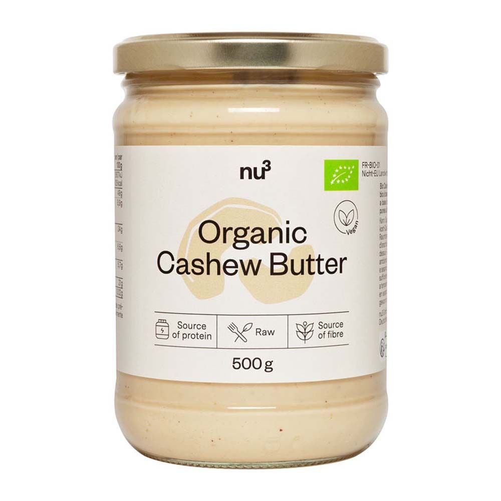nu3 Bio Cashewmus 500 g Creme