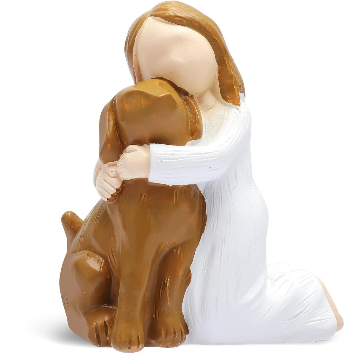 Solidchoice Engel Hondenfiguur - Herdenkingsbeeldje voor Hondeneigenaren