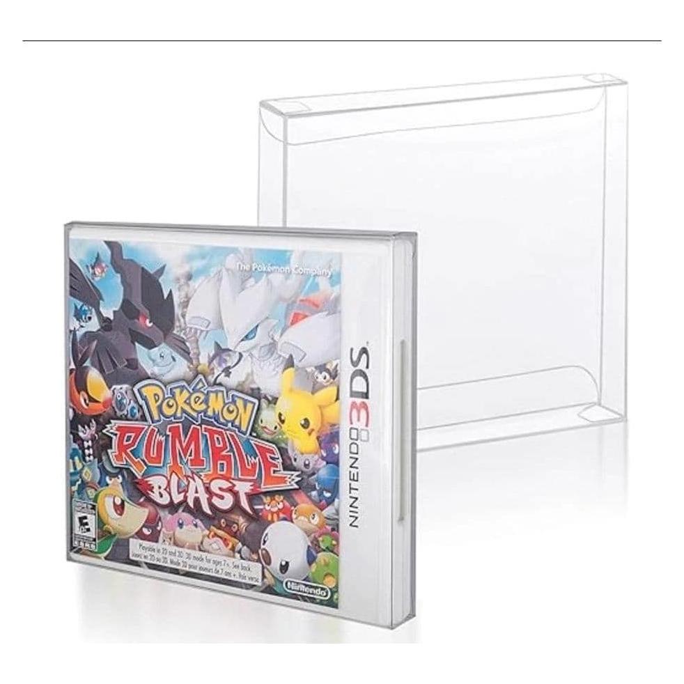 Evoretro Pack 25 boîtes de protection en PET pour jeux 3DS (NTSC) Games (3DS) (EVO-NIN3DS-PR-5003)