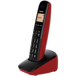 Panasonic KX-TGB610JTR, Telefon, Schwarz, Rot