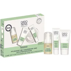 55ml DADO SENS SENSACEA Pflegeset bei Couperose und leichter Rosacea (Serum 15ml + Emulsion 15ml + Reinigungsgel 25ml)