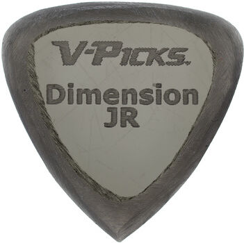 V-Picks Dimension Jr 4.0 Ghost Rim Smoky