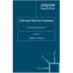Televised Election Debates, Fachbücher von S. Coleman
