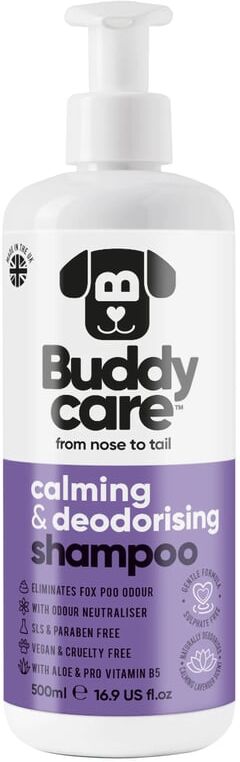 Buddycare Shampoo Calmante e Desodorizante de Lavanda para Cães 500ml