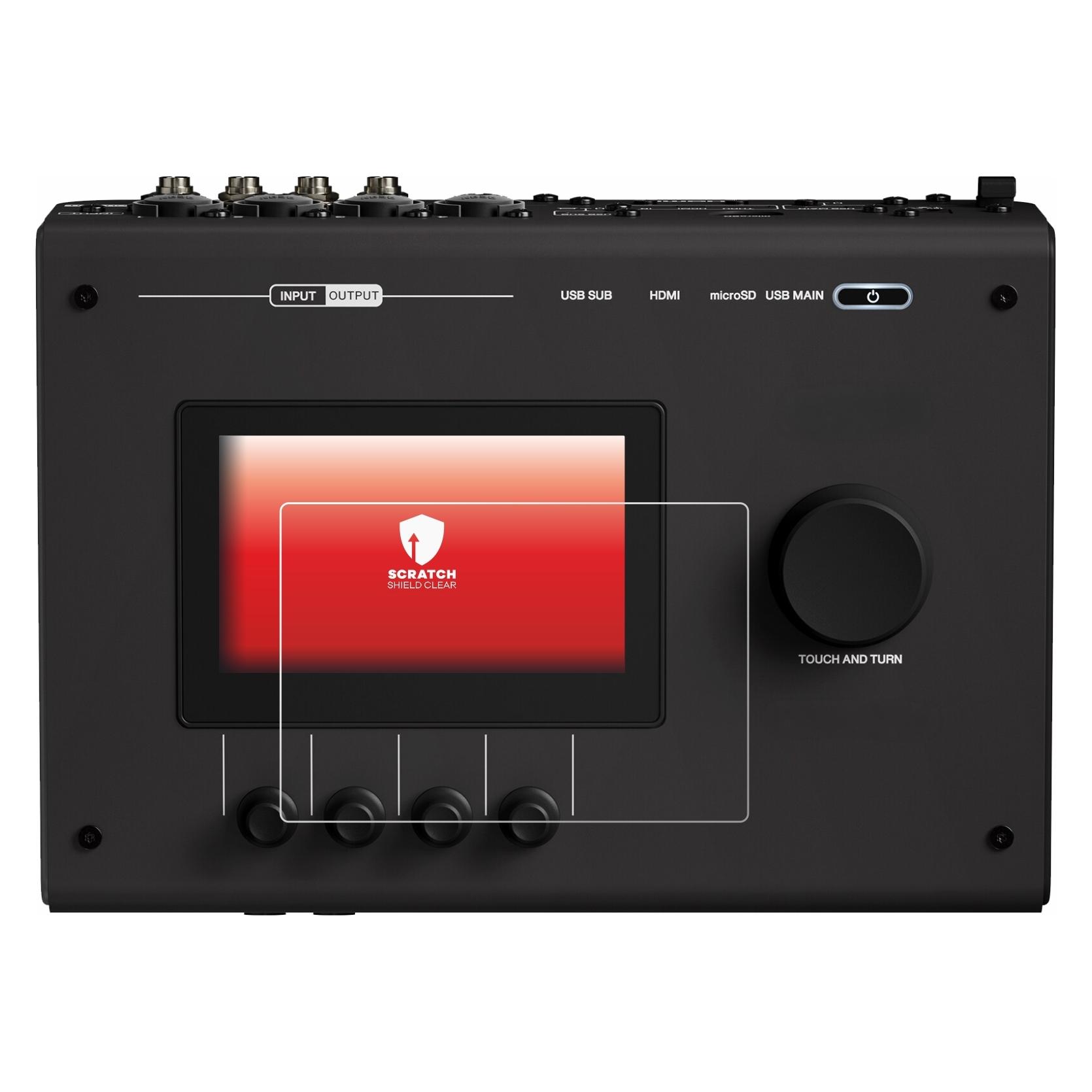 upscreen Schutzfolie für Yamaha URX44V Displayschutz Displayschutzfolie Folie Klar Transparent (2865318)