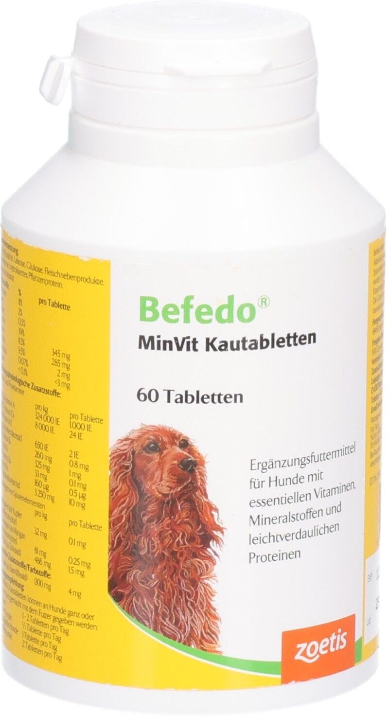 Befedo MinVit Kautabletten f.Hunde 60 St