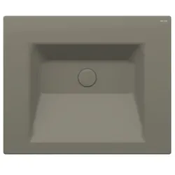 Bette BetteAqua Einbau-Waschtisch A070-404PW 60x49,5cm, PW, graphite
