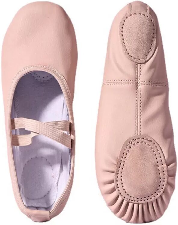 INF Chaussons de danse de ballet respirants - Entraînement de gymnastique et chaussons de yoga Rose 31