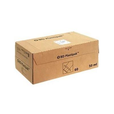 BD Plastipak Spr.50 ml Luer Lok zentr. 60x50 Spritzen