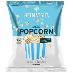 Popcorn mit Kokosöl - salzig 60g
