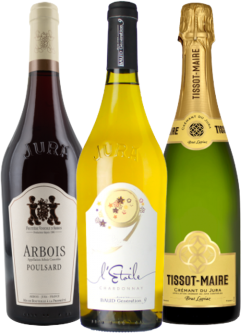 Vinatis Weinpaket - Bestseller aus dem Jura - 3 Fl. - 1.5L Jura