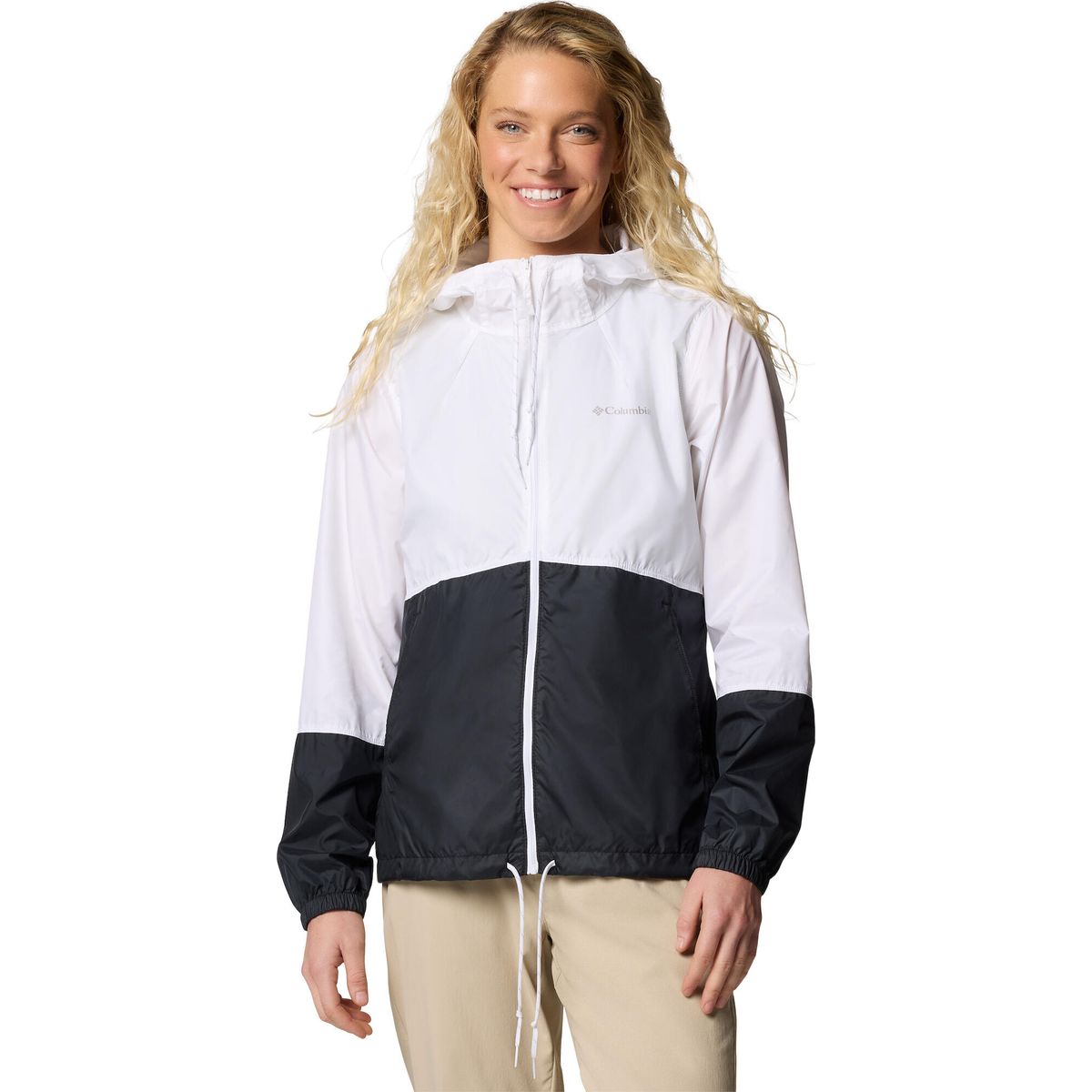 Columbia Flash Forward II Windbreaker white, black (100) S 211653-2116531-100-S