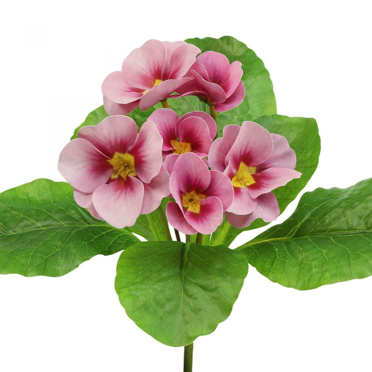 Viana Kunstbloemen Sleutelbloemen Roze H25cm