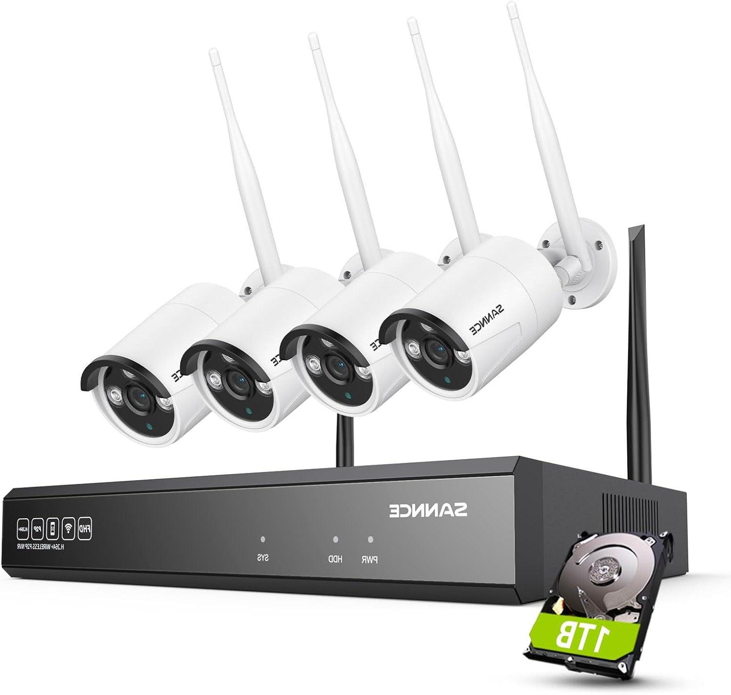 Selius 5MP Draadloze Beveiligingsset met IP Camera's