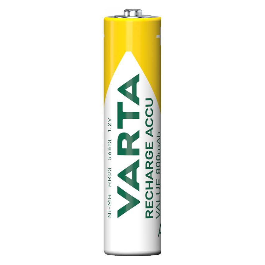Varta Rechargeable Accu (4 Stk., AAA, 800 mAh) (56613 101 404)