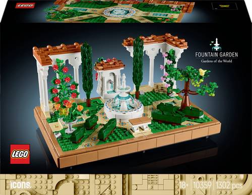 LEGO ICONS 10359 Springbrunnengarten