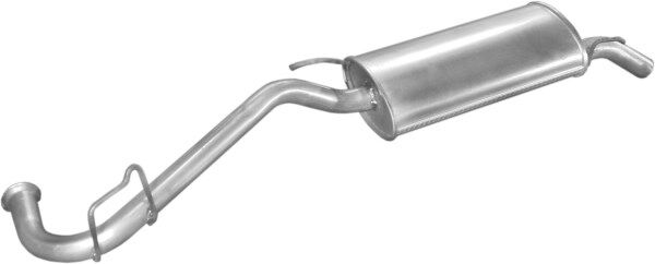 Polmo Endschalldämpfer 2109 Für Renault