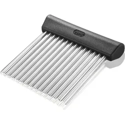 GEFU Wellenschneider Riffl Edelstahl Silber