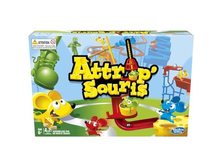Hasbro Gaming Muizenval-bordspel voor kinderen - Franse versie