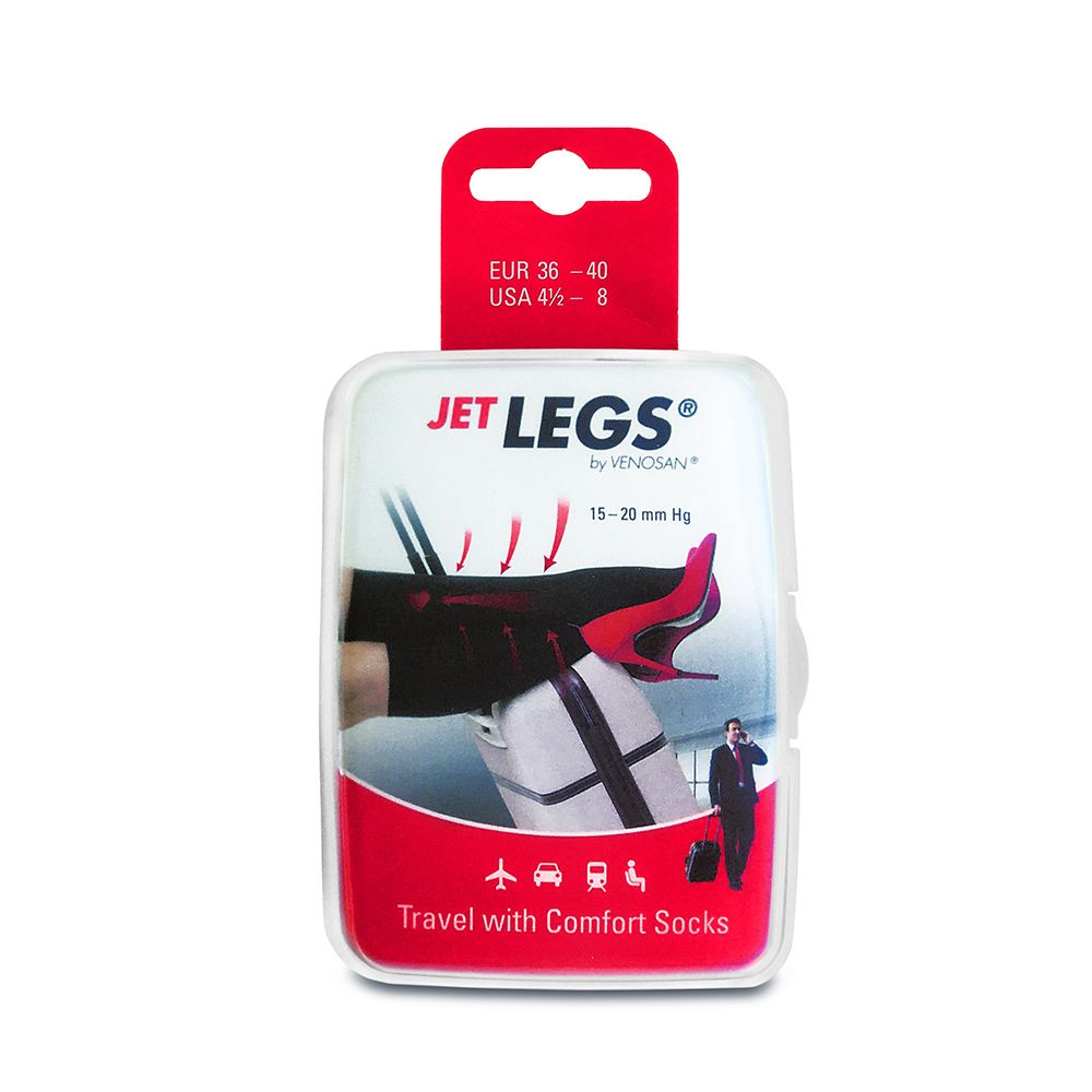 Ratioline Travel Socks Gr.36-40 2 St Strümpfe