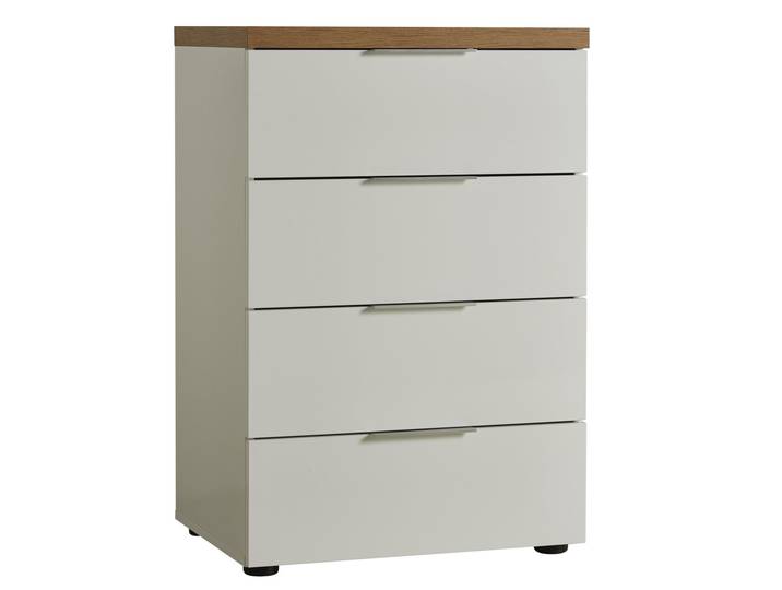 XORA Schubkastenkommode IDEA, Weiß, Holznachbildung