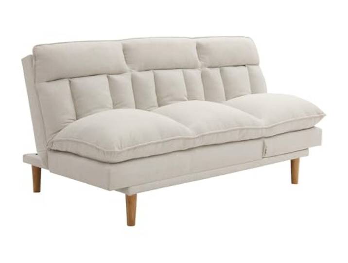 Vente-unique - Canapé clic-clac - PALOBU - 3 Places - Polyester - Beige