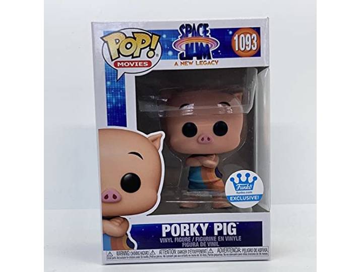 Pop! Porky Pig Space Jam 1093 Sticker Popcultuur