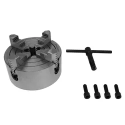 Vierbackenfutter, 125 mm, einzeln verstellbare Backen