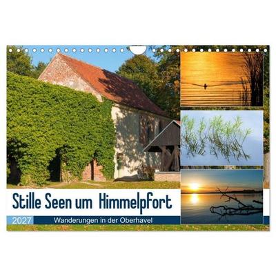 Stille Seen um Himmelpfort (Wandkalender 2027 DIN A4 quer), CALVENDO Monatskalender