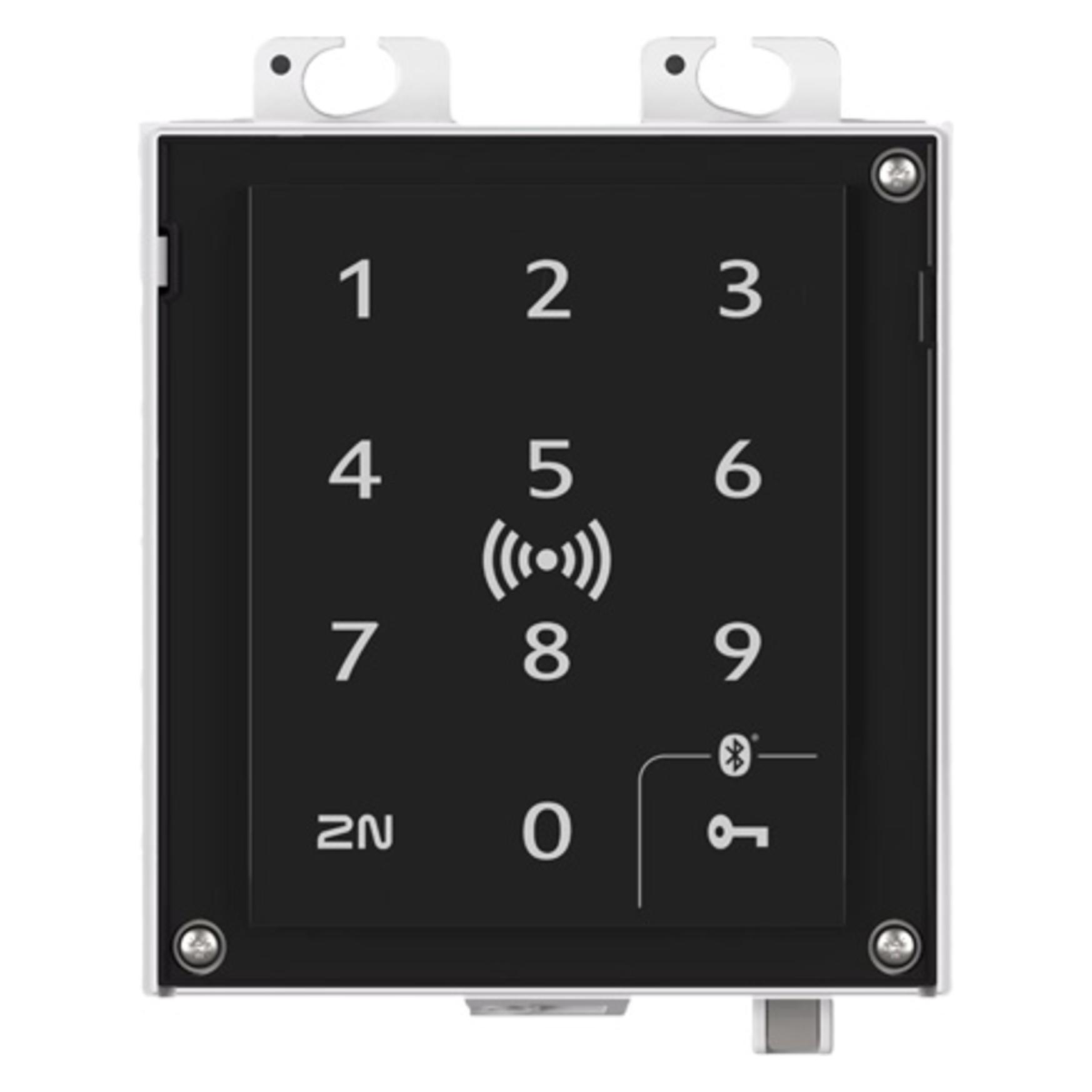 2N Access Unit 2.0 Touch keypad & Bluetooth & RFID - 125kHz, secured 13.56MHz (Bluetooth) (9160347-S)