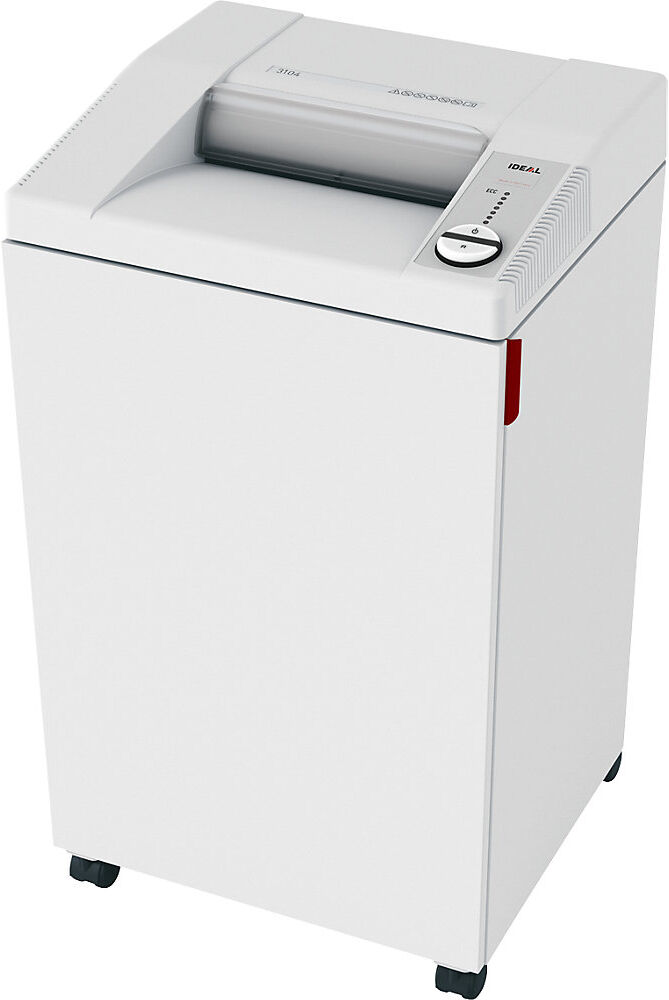 Aktenvernichter 3104 SMC mit Öler, Behältervolumen 120 l, 0,8 x 5 mm IDEAL