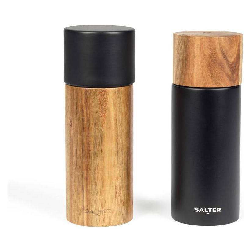 Salter BW12068EU7 Toronto Salt & Pepper Mills Black (Pfeffer) (BW12068EU7)