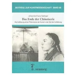 Das Ende der Chinoiserie, Sachbücher von Johannes F Hallinger
