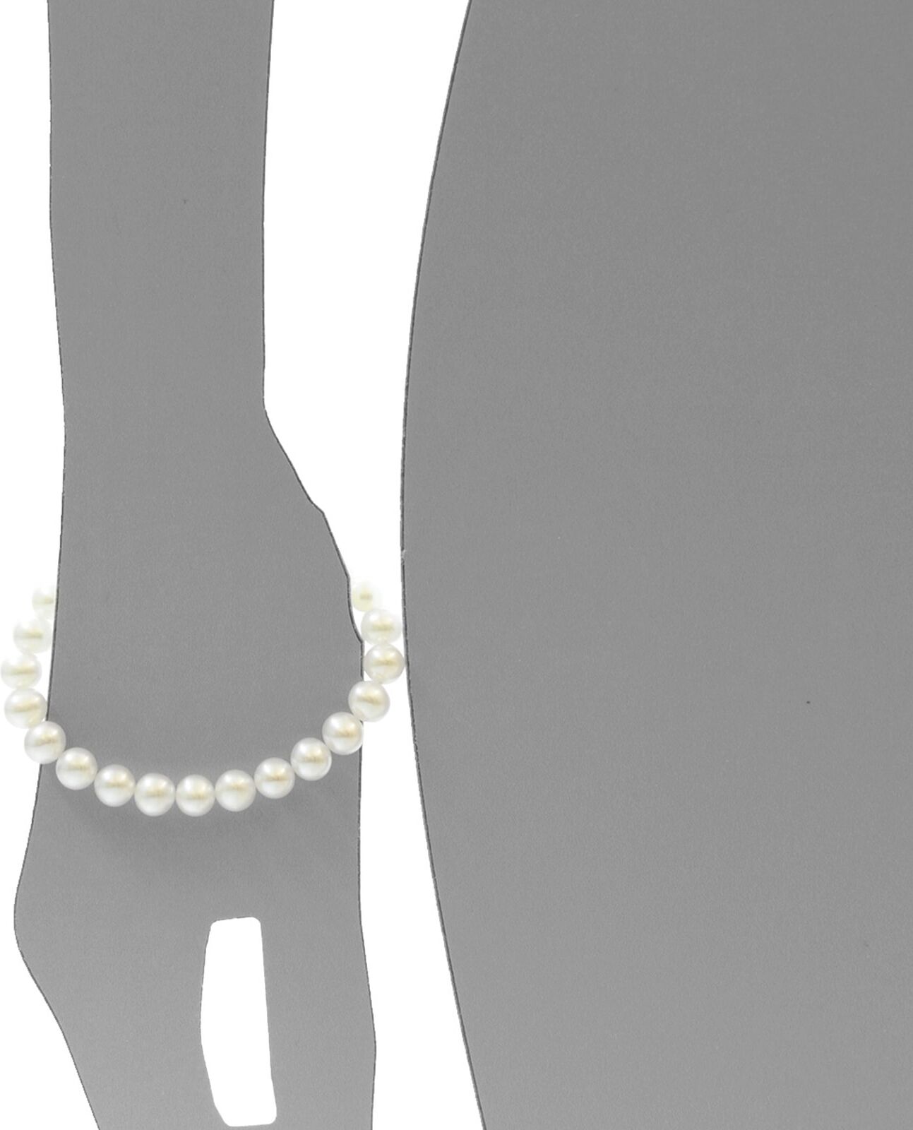 Armband OSTSEE-SCHMUCK "- Ingrid 7 - Perlen - Zuchtperle" Gr. 19, weiß, Armbänder, Damen, Perlen, Armband