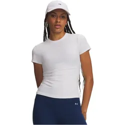UNDER ARMOUR Motion Fitted T-Shirt Damen 100 - white/halo gray L