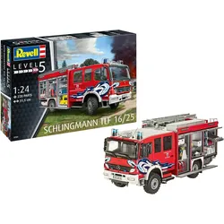 Revell 07586 - Bausatz, 1:24, Schlingmann TLF 16/25 Mercedes Benz