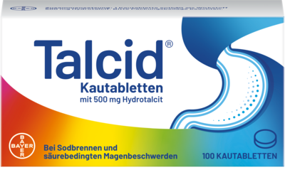 Bayer Vital GmbH TALCID Kautabletten 100 St 01921682