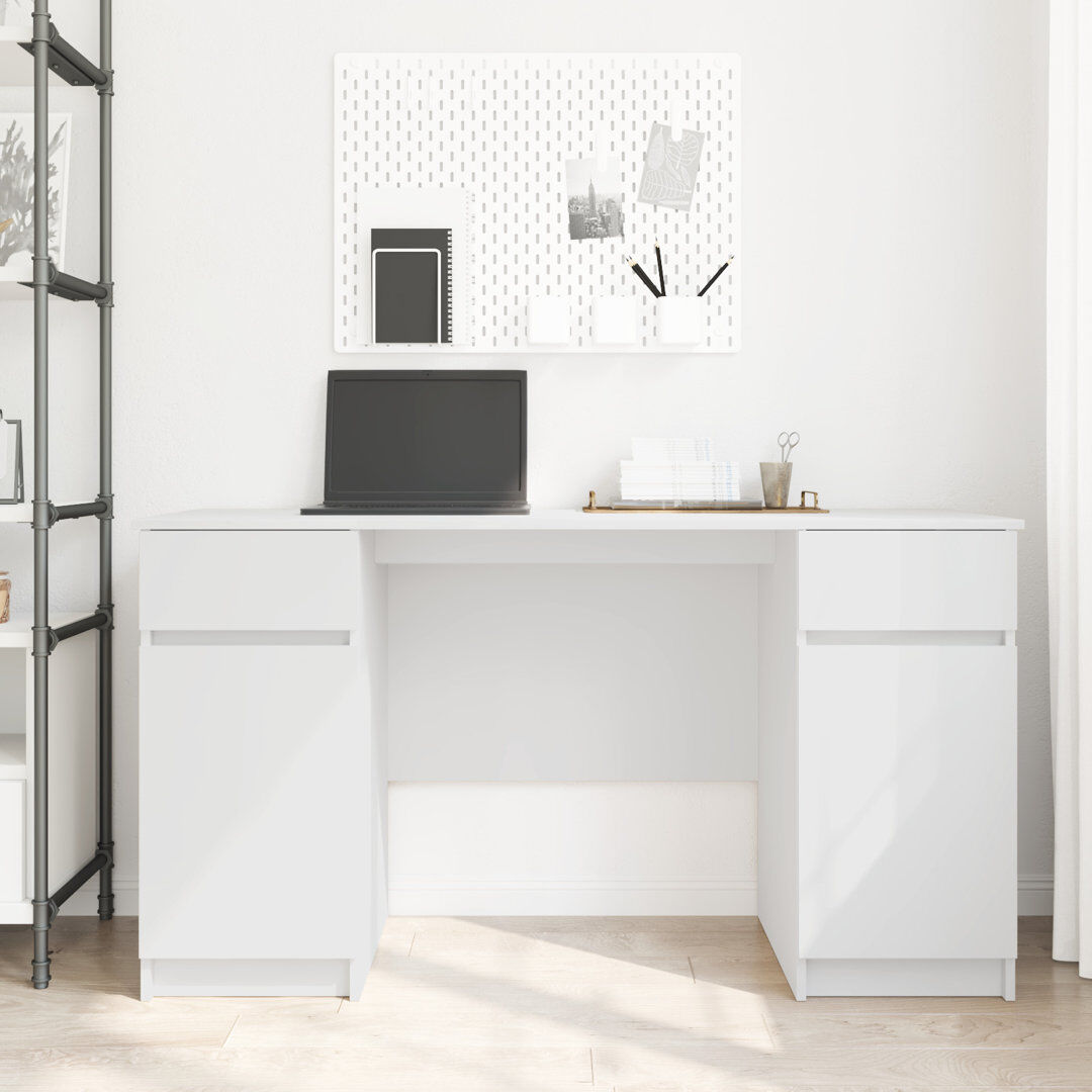 Latitude Run Computer Desk White