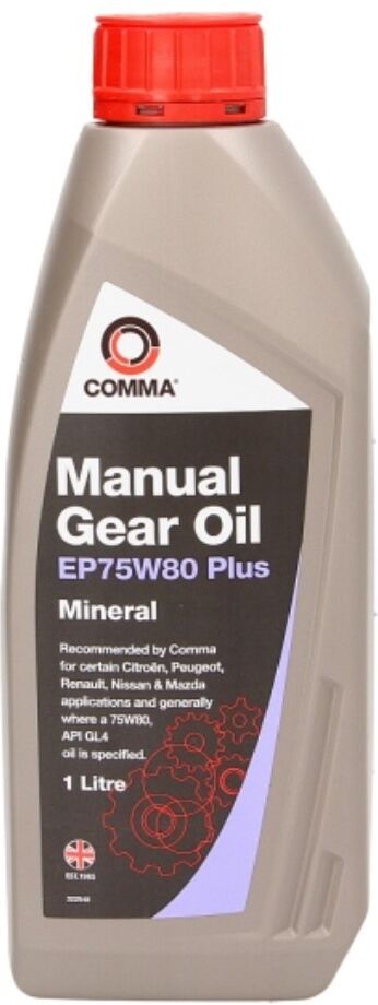 COMMA EP75W80P1L Transmission fluid