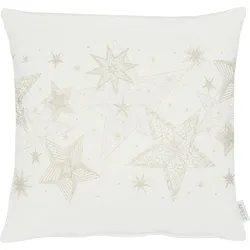Apelt Dekokissenhülle Sterne 6303 49x49 cm | natur - beige
