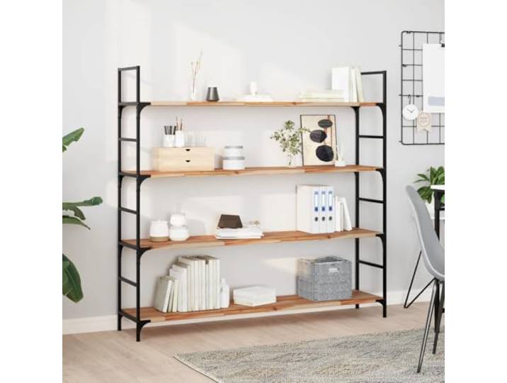 IBUQDDV Schweberegale 3 STK. 140x30x2 cm Massivholz Akazie Ölbehandelt Ölbehandelt, wasserresistent, einzigartige Maserung, platzsparend, vielseitig einsetzbar